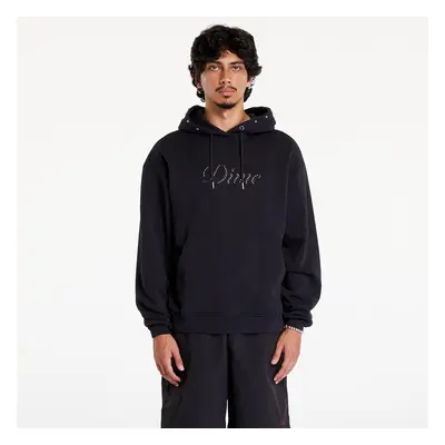 Sweatshirt Dime Cursive French Terry Hoodie UNISEX Black