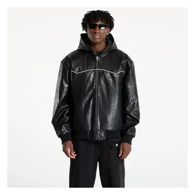 Jacke PLEASURES Revenge Hooded Work Jacket Black