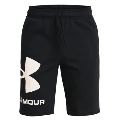 Under Armour RIVAL FLEECE LOGO SH ORTS Shorts für Jungs, schwarz, größe