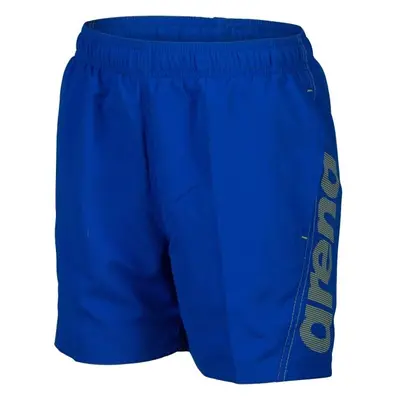 Arena FUNDAMENTALS LOGO JR BOXER Badeshorts für Jungs, blau, größe