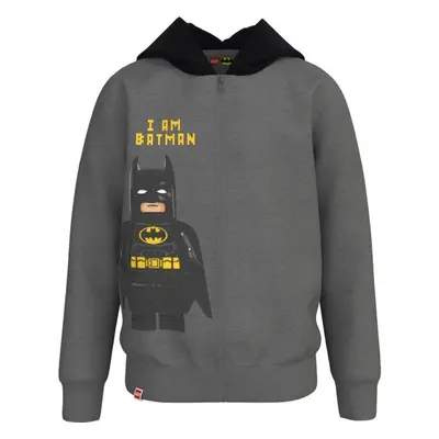 LEGO® kidswear CARDIGAN W. HOOD Jungen Sweatshirt, dunkelgrau, größe