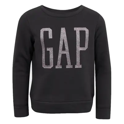 GAP V-DB LOGO CREW Sweatshirt für Mädchen, schwarz, größe