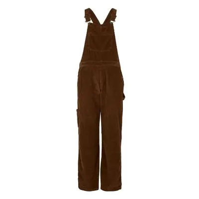 O'Neill CORD DUNGAREE Damen Latzhose, braun, größe