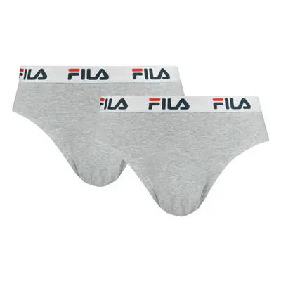 Fila MAN BRIEF 2-PACK Unterhosen, grau, größe