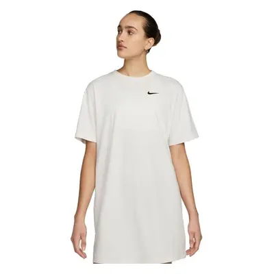 Nike NSW SWSH SS DRESS W Kleid, weiß, größe