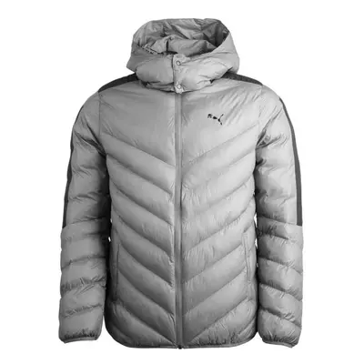 Puma MENS DOWN JACKET Herrenjacke, grau, größe