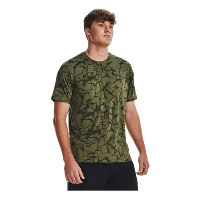 Under Armour UA RUSH ENERGY PRINT SS Herren Funktionsshirt, khaki, größe