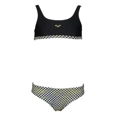 Arena MERYL JR TOP TWO PIECES Mädchen Bikini, schwarz, größe