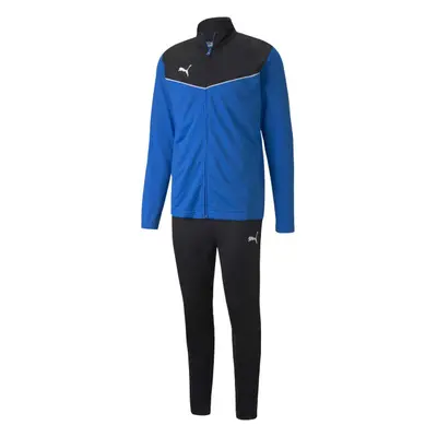 Puma INDIVIDUALRISE TRACKSUIT Herren Trainingsanzug, blau, größe