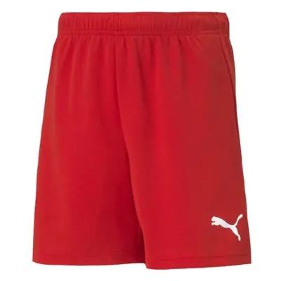 Puma TEAMRISE SHORT JR Fußballshorts für Jungs, rot, größe