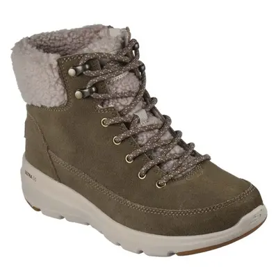 Skechers GLACIAL ULTRA - WOODLANDS Damen Winterschuhe, khaki, größe