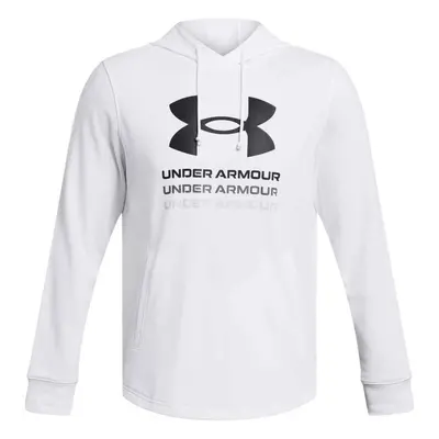 Under Armour RIVAL Herren Sweatshirt, weiß, größe