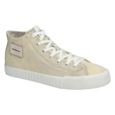 Calvin Klein SKATER VULC MID LACEUP CS ML DIF Herren Sneaker, beige, größe