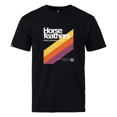 Horsefeathers VHS Herren T-Shirt, schwarz, größe