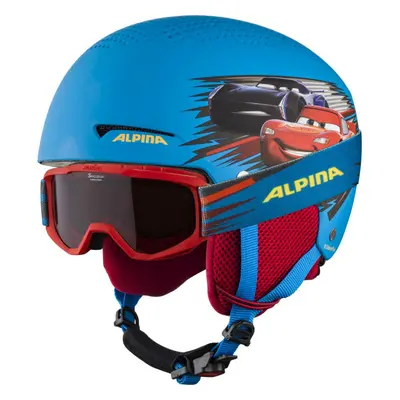 Alpina Sports ZUPO DISNEY SET Kinder Skihelm, blau, größe