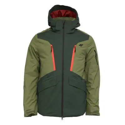 4F TECHNICAL JACKET Herren Winterjacke, dunkelgrün, größe