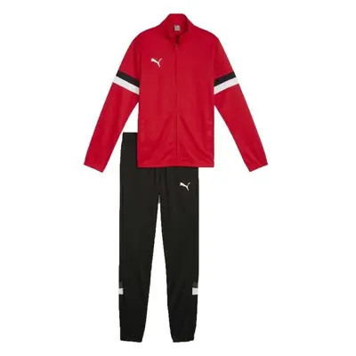 Puma TEAMRISE TRACKSUIT JR Trainingsanzug für Kinder, rot, größe