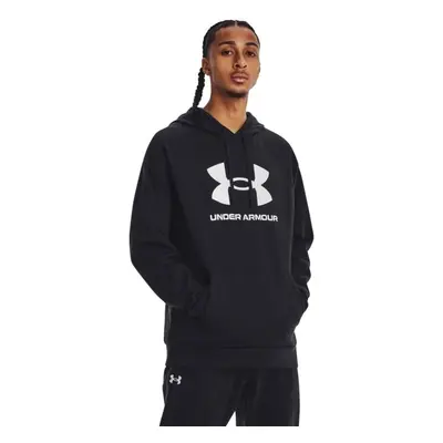 Under Armour RIVAL FLEECE LOGO HD Herren Sweatshirt, schwarz, größe