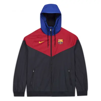 Nike FCB NSW WR WVN AUT Herrenjacke, schwarz, größe