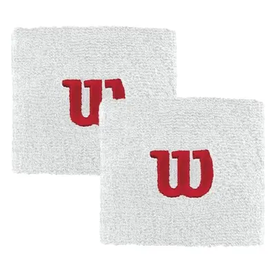 Wilson W WRISTBAND Schweißband, weiß, größe