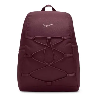 Nike ONE Rucksack, weinrot, größe