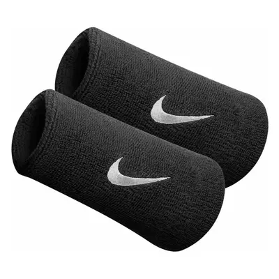 Nike SWOOSH DOUBLEWIDE WRISTBAND SWOOSH DOUBLEWIDE WRISTBAND - Schweißband, schwarz