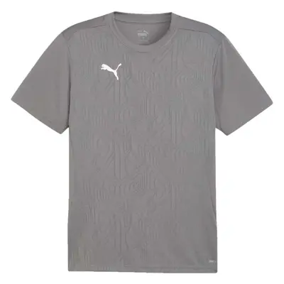 Puma TEAMFINAL TRAINING JERSEY Sport-T-Shirt für Herren, grau, größe