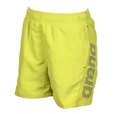 Arena FUNDAMENTALS LOGO JR BOXER Badehose für Jungs, hellgrün, größe