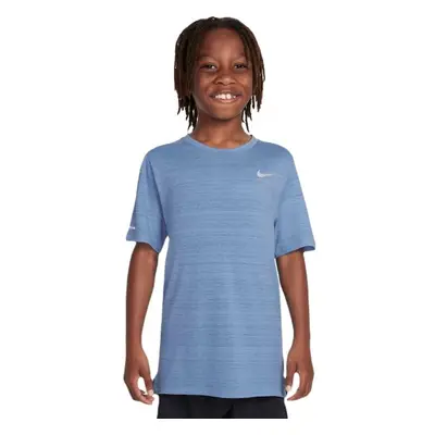 Nike DRI-FIT MILER Jungen T-Shirt, blau, größe