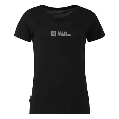 Horsefeathers LEILA TECH T-SHIRT Damenshirt, schwarz, größe