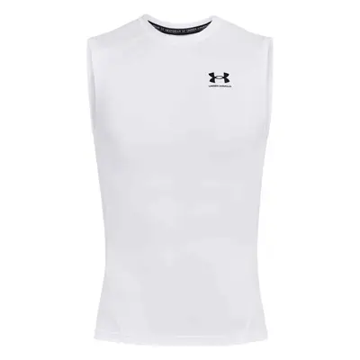 Under Armour HG ARMOUR COMP SL Herren Muskelshirt, weiß, größe