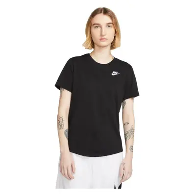 Nike NSW TEE CLUB Damenshirt, schwarz, größe
