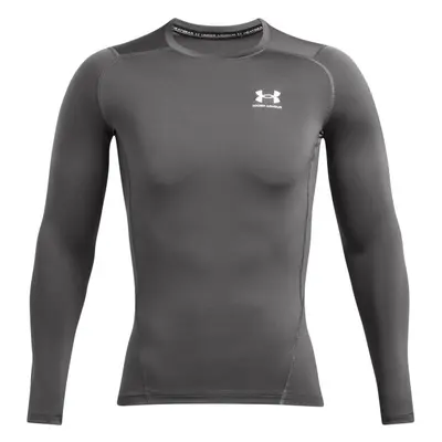 Under Armour HG ARMOUR COMP LS Herrenshirt, grau, größe