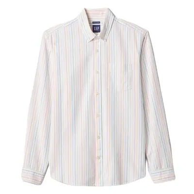 GAP OXFORD Herrenhemd, weiß, größe