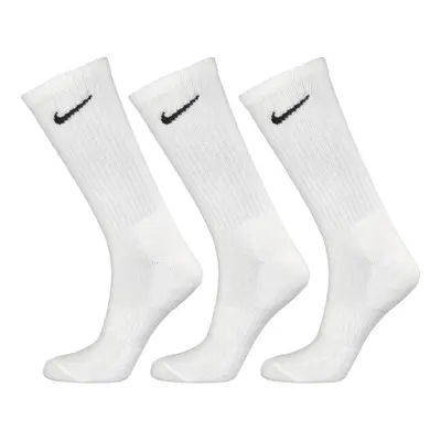 Nike EVERYDAY CUSH CREW 3PR U Strümpfe, weiß, größe