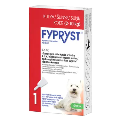 FYPRYST Spot On für kleine Hunde (2-10 kg) x 0,67 ml