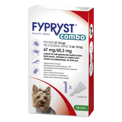 FYPRYST Combo Spot On für kleine Hunde (2-10 kg) x 0,67 ml