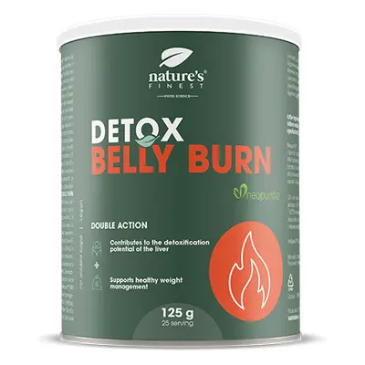 Detox Belly Burn | Abnehmformel | Beseitigt hartnäckiges Bauchfett | Gewichtsverlust | Leber-Det