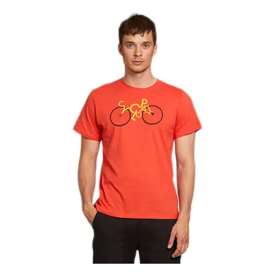 Dedicated T-shirt Stockholm Cyclopath Pale Red