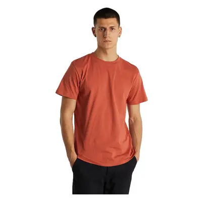 Dedicated T-shirt Stockholm Base Terracotta Red