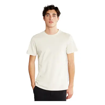 Dedicated T-shirt Stockholm Base Oat White