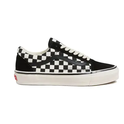 Vans LX Old Skool Checkerboard Shoe Black White
