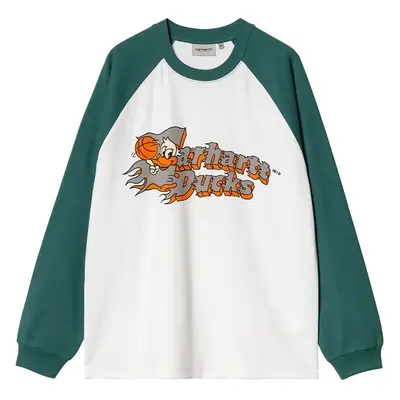 Carhartt WIP L/S Flaming Ducks Baseball T-S