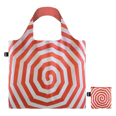 Loqi Louise Bourgeois - Spirals Red Recycled Bag Unisex - Rucksäcke und Taschen LOQI - Rot - LB.