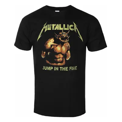 Metal T-Shirt Männer Metallica - Jump In The Fire Vintage - ROCK OFF - METTS62MB PHDMTLTSBJITF