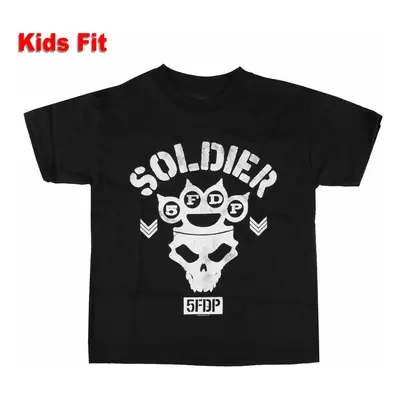 Metal T-Shirt Kinder Five Finger Death Punch - Soldier - ROCK OFF - FFDPTS34BB