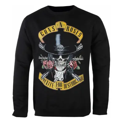 Sweatshirt ohne Kapuze Männer Guns N' Roses - TOP HAT SKULL - AMPLIFIED - ZAV454H32