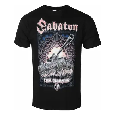 Metal T-Shirt Männer Sabaton - Steel Commanders World Of Tanks - NNM