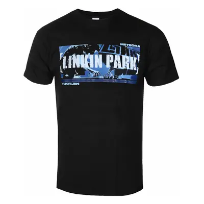 Metal T-Shirt Männer Linkin Park - METEORA BLUE SPRAY - PLASTIC HEAD - PH13224