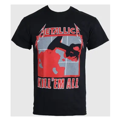 Metal T-Shirt Männer Metallica - Kill 'Em All - ROCK OFF - RTMTLTSBKIL METTS01MB